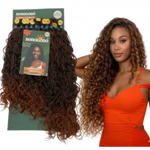 Cabelo Cacheado Modelo Borogodó 330g(80cm) Linha Brasilidade - Breed Love
