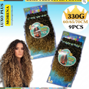 Cabelo Cacheado Super Proteína Modelo Morena 330g(70cm) Cool Summer - Modern Girl