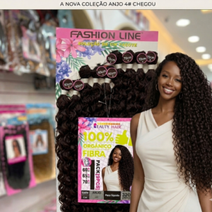 Cabelo Cacheado Modelo Anjo 320g(70cm) - Fashion Line