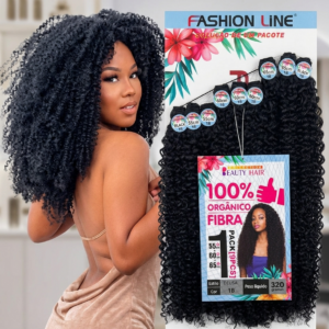 Cabelo Cacheado Modelo Deusa 320g - Fashion Line