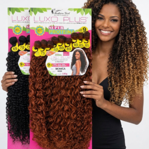 Cabelo Cacheado Super Proteína Modelo Monica 330g(85cm)- Luxo Plus