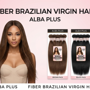 Cabelo Liso Modelo Alba Plus 300g(80cm) - Sleek