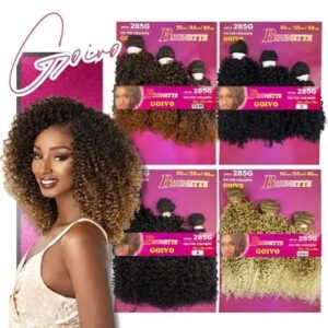 Cabelo Cacheado Goivo 285g 60cm- Brunette