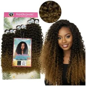 Cabelo Cacheado Modelo Iza 300g (65cm)- Bio Fibra