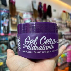 Gel Cera Hidratante 300g  Sem Alcool - Fixa