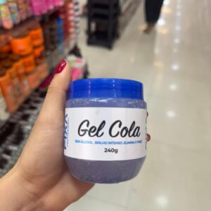 Gel Cola Premium Transparente - Fixa