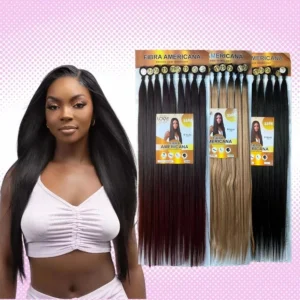 Cabelo Liso Modelo Luanda Fibra Americana 310g(75cm) - Breed Love
