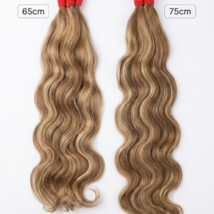 Cabelo 100% Humano Vietnamita Mesclado- Ondulado- Fio a Fio