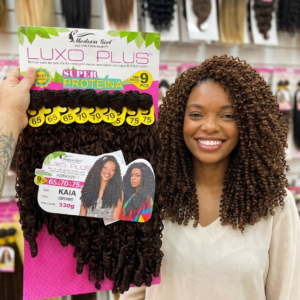 Cabelo Cacheado Modelo Kaia 330g(75cm)- Luxo Plus